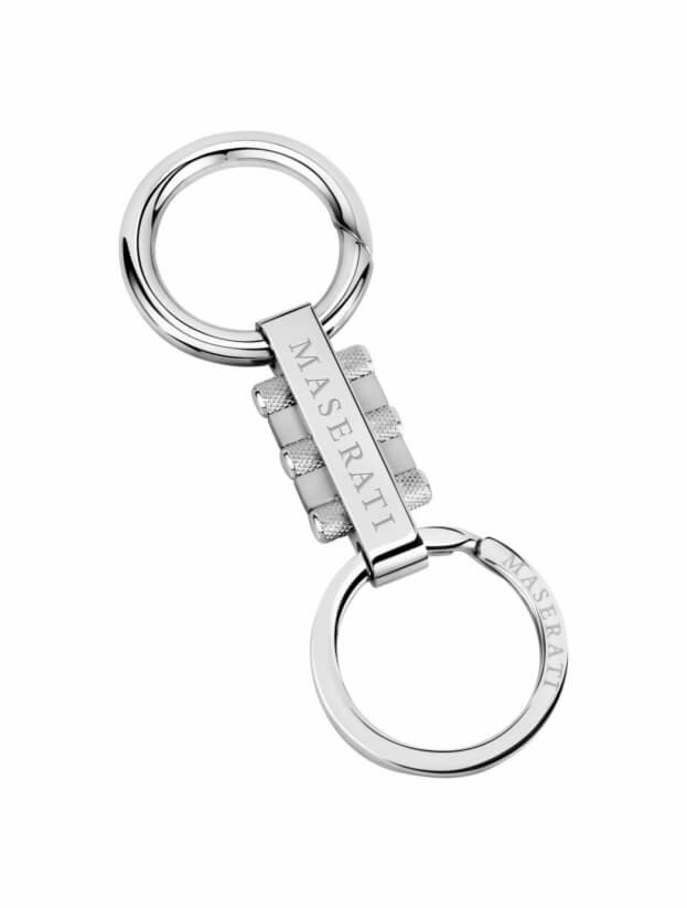 MASERATI KEYRING KMU4190102 Ασημένιο Μπρελόκ